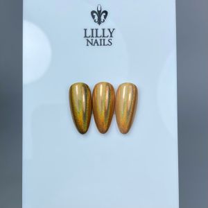 Fine Lazer Chrome - Gold