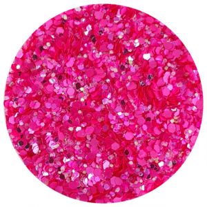 Glittermix Hot Pink